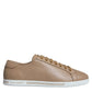 Brown Low Top Men Saint Tropez Sneakers Shoes