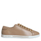 Brown Low Top Men Saint Tropez Sneakers Shoes