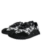 Black Logo Lace Up Low Top NS1 Sneakers Shoes