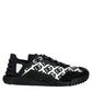 Black Logo Lace Up Low Top NS1 Sneakers Shoes