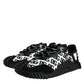 Black Logo Lace Up Low Top NS1 Sneakers Shoes