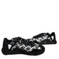 Black Logo Lace Up Low Top NS1 Sneakers Shoes