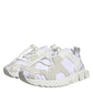 White Mesh Sorrento Trekking Sneakers Shoes