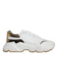 White Gold DAYMASTER Leather Sneakers Shoes