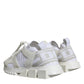 White Mesh Sorrento Trekking Sneakers Shoes