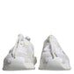 White Mesh Sorrento Trekking Sneakers Shoes