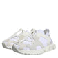 White Mesh Sorrento Trekking Sneakers Shoes