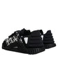 Black Logo Lace Up Low Top NS1 Sneakers Shoes