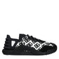 Black Logo Lace Up Low Top NS1 Sneakers Shoes