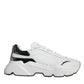 White Silver DAYMASTER Leather Sneakers Shoes