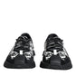 Black Logo Lace Up Low Top NS1 Sneakers Shoes