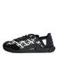 Black Logo Lace Up Low Top NS1 Sneakers Shoes