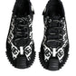 Black Logo Lace Up Low Top NS1 Sneakers Shoes