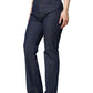 Dark Blue Cotton Stretch Straight Denim Jeans