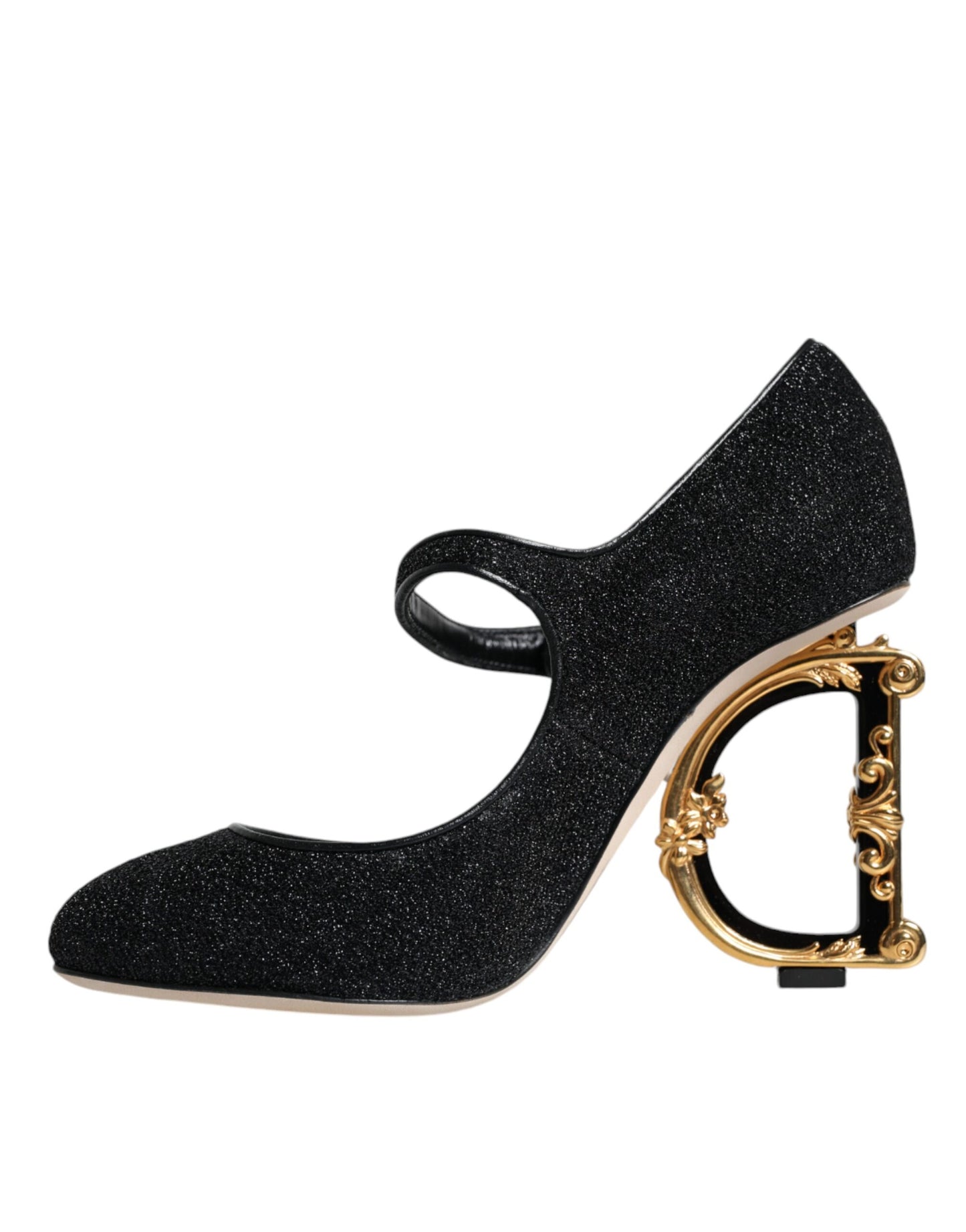 Black Suede Mary Jane Heel Sandals Shoes