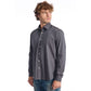 Gray Cotton Men Shirt