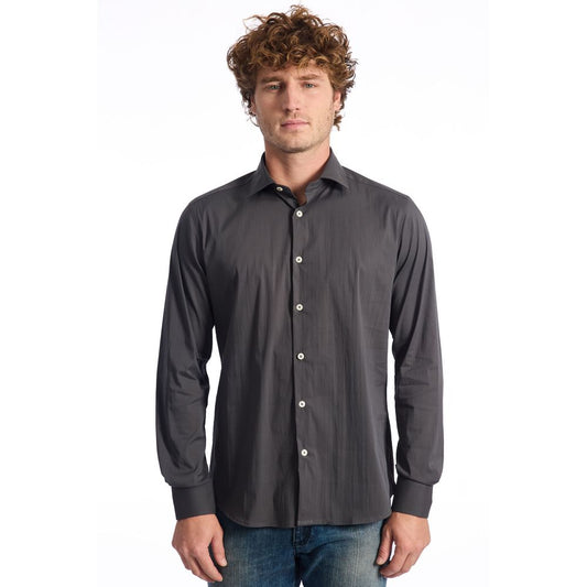 Gray Cotton Shirt