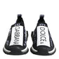 Black White Sorrento Low Top Sneakers Shoes