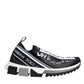 Black White Sorrento Low Top Sneakers Shoes