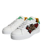 White Love Patch Portofino Sneakers Shoes