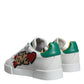 White Love Patch Portofino Sneakers Shoes