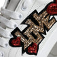 White Love Patch Portofino Sneakers Shoes