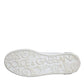 White Leather Portofino Low Top Sneakers Shoes