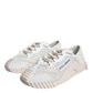 White Lace NS1 Low Top Sneaker Sports Shoes