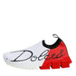 White Red Low Top Sorrento Men Sneakers Shoes