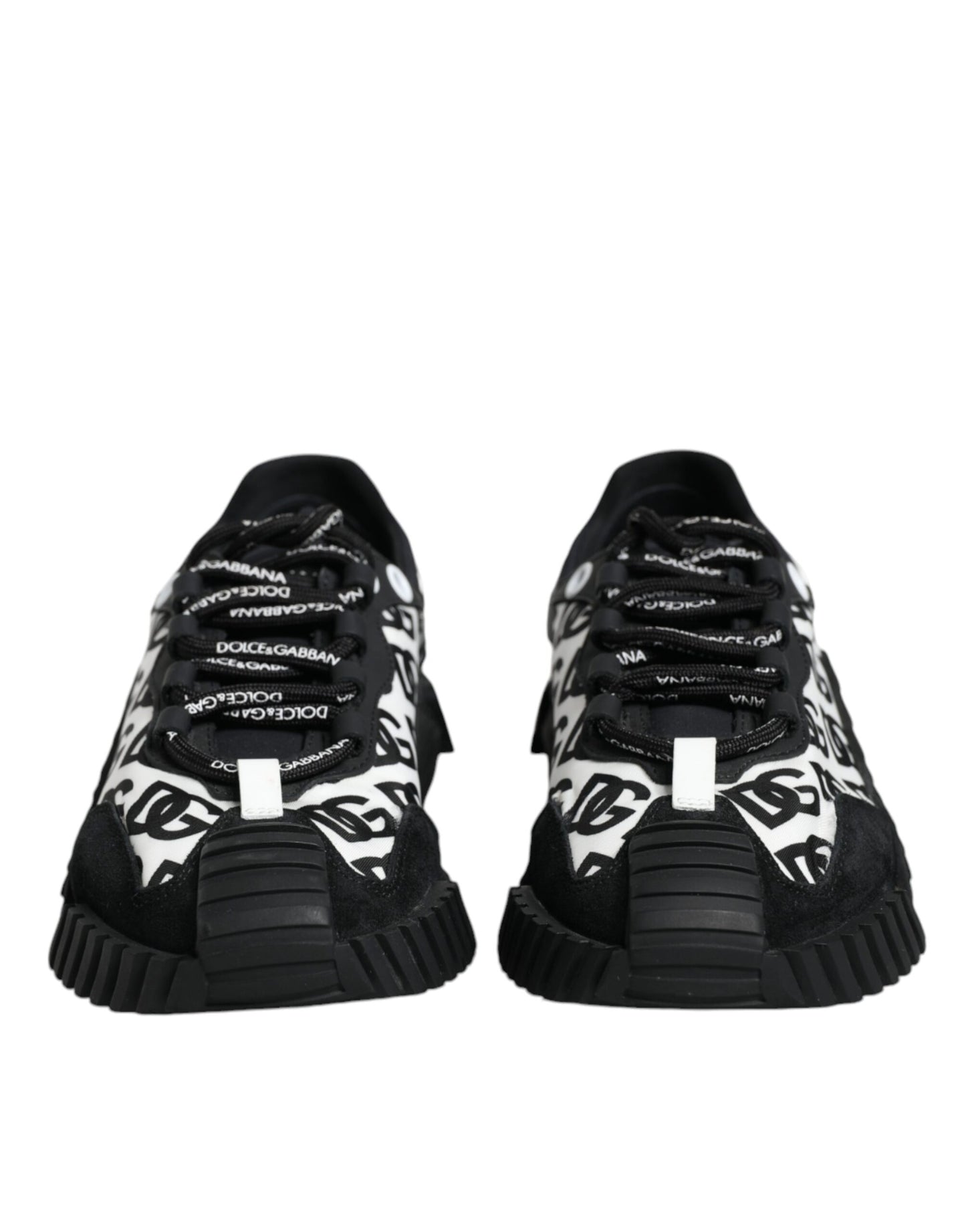 Black Logo Lace Up Low Top NS1 Sneakers Shoes