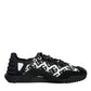 Black Logo Lace Up Low Top NS1 Sneakers Shoes