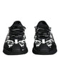 Black Logo Lace Up Low Top NS1 Sneakers Shoes