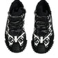 Black Logo Lace Up Low Top NS1 Sneakers Shoes