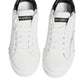 White Black Portofino Low Top Sneakers Shoes