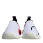 White Red Low Top Sorrento Men Sneakers Shoes