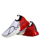 White Red Low Top Sorrento Men Sneakers Shoes