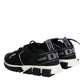 Black Mesh Sorrento Trekking Sneakers Shoes