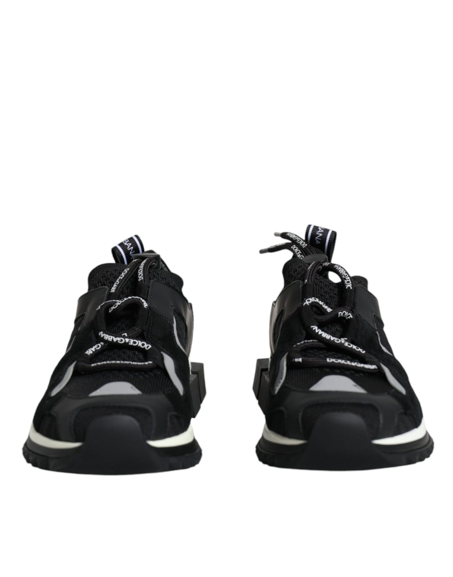 Black Mesh Sorrento Trekking Sneakers Shoes