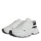 Silver White Daymaster Low Top Sneakers Shoes