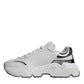 Silver White Daymaster Low Top Sneakers Shoes