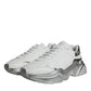 Silver White Daymaster Low Top Sneakers Shoes