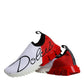 White Red Low Top Sorrento Men Sneakers Shoes