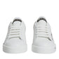 White Gold Portofino Low Top Sneakers Shoes