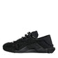 Black Nylon Low Top NS1 Sneakers Shoes