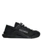 Black Nylon Low Top NS1 Sneakers Shoes