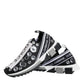 Black Sorrento Crystals Low Top Sneakers Shoes