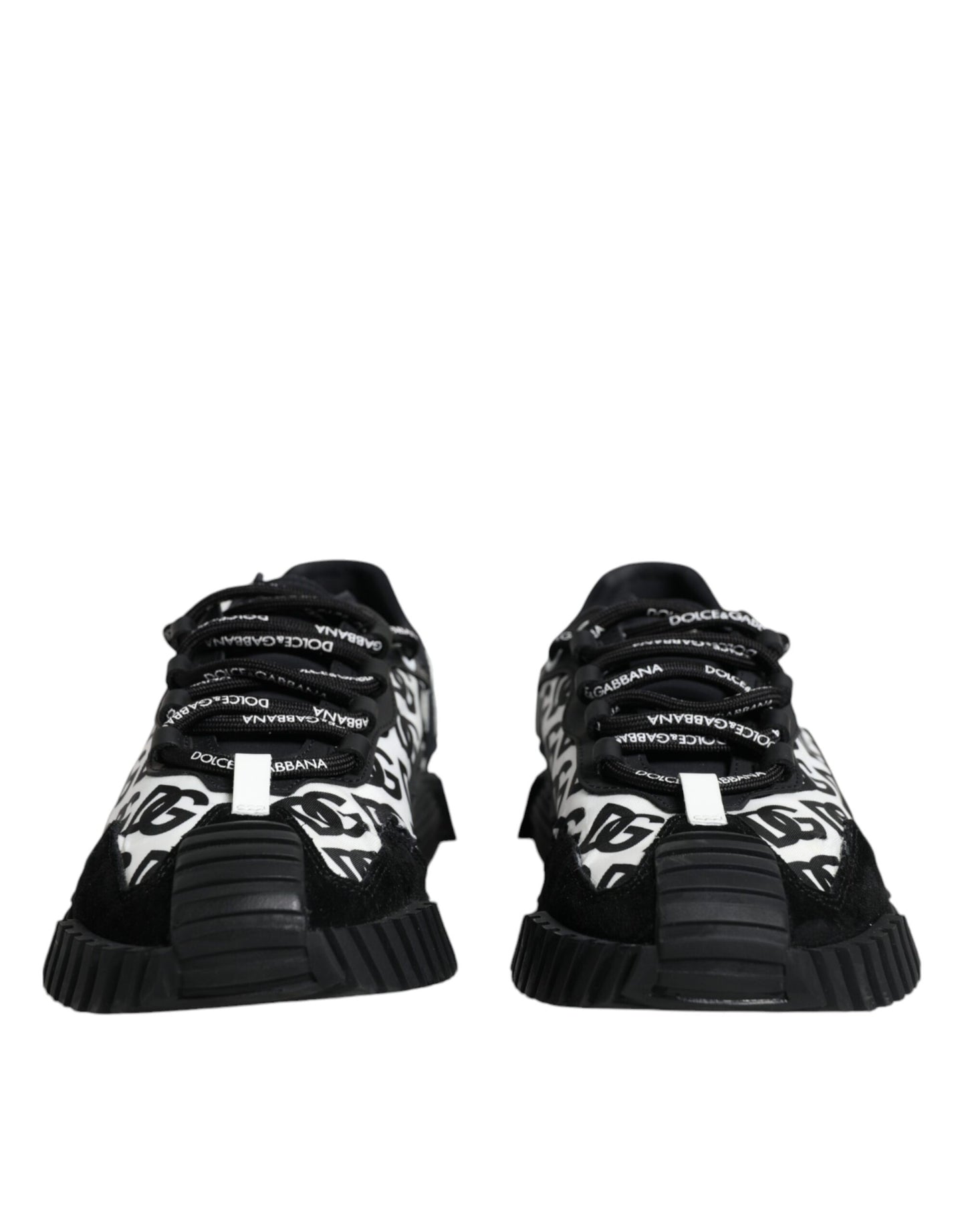 Black Logo Lace Up Low Top NS1 Sneakers Shoes