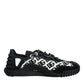 Black Logo Lace Up Low Top NS1 Sneakers Shoes