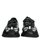 Black Logo Lace Up Low Top NS1 Sneakers Shoes