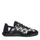 Black Logo Lace Up Low Top NS1 Sneakers Shoes